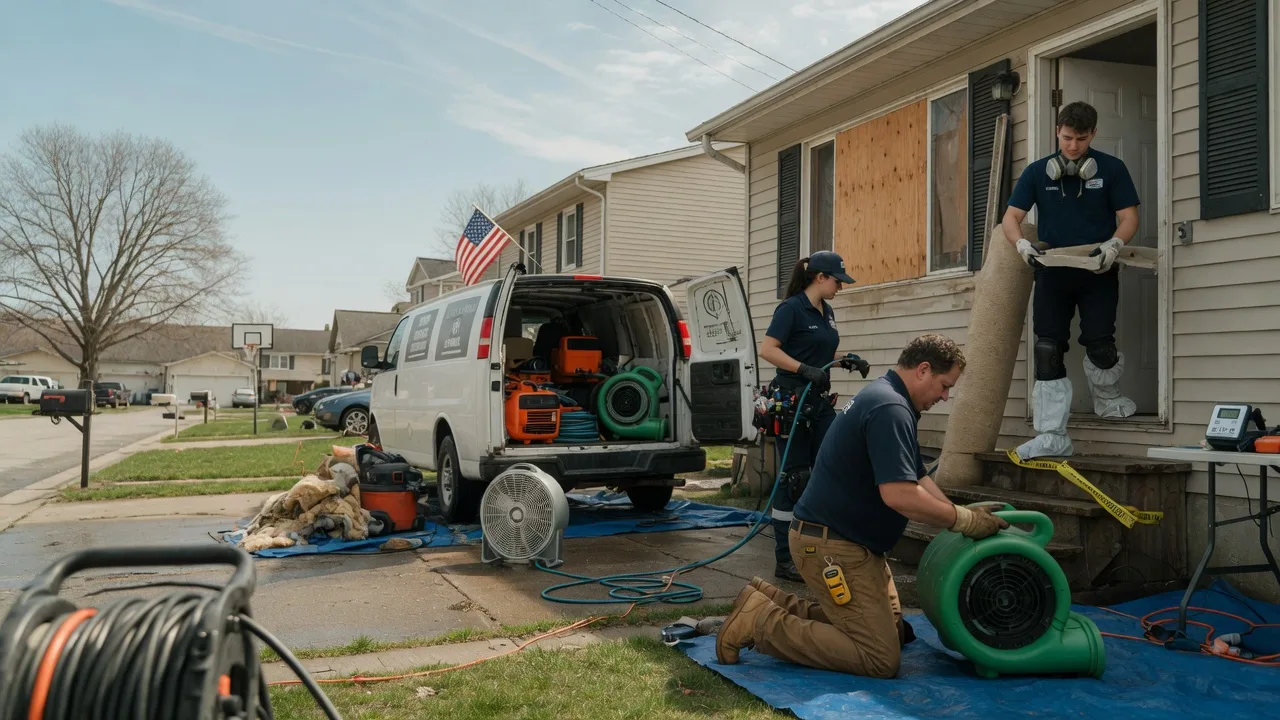 Water Damage Restoration in Batesland, SD near me